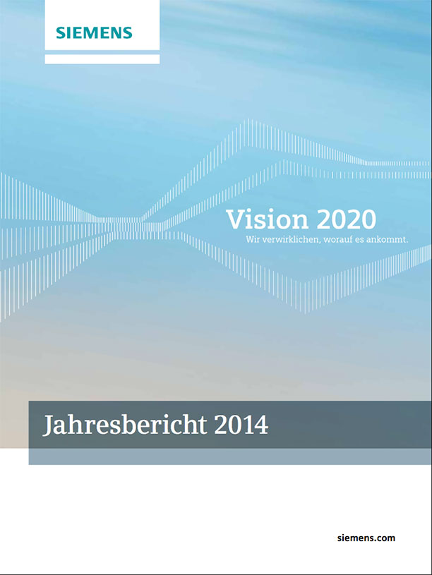Siemens Geschäftsbericht 2014